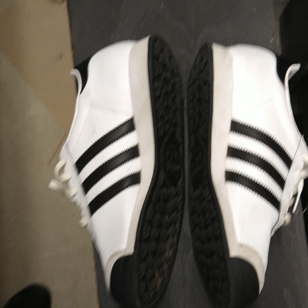 Adidas Samoa White Black Sneakers - Picture 3 of 9